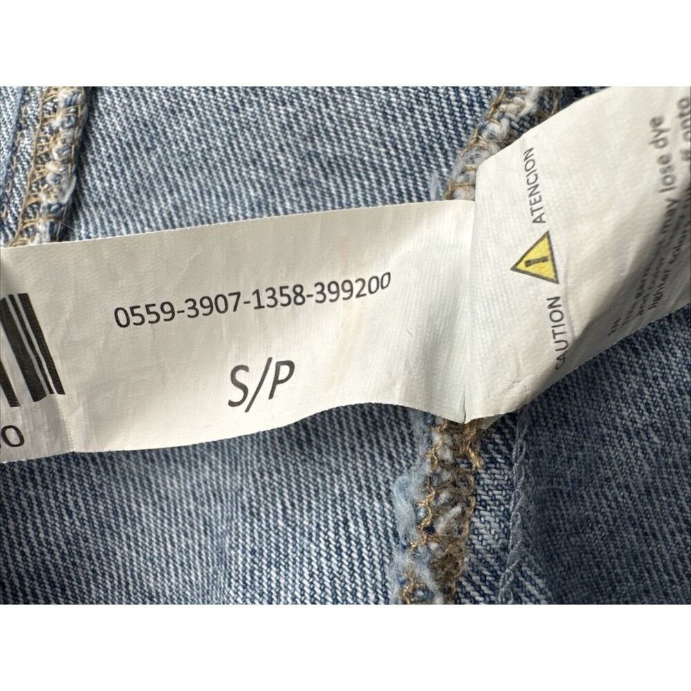 Refuge Denim Women’s Cropped Patchwork Jean Jacket Size S - Picture 12 of 16